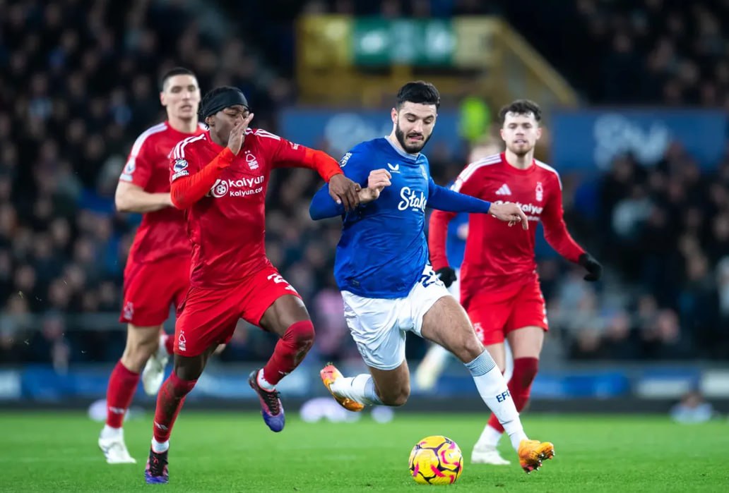 Everton vs Nottingham Forest (22:00 – 29/12) | Xem lại trận đấu