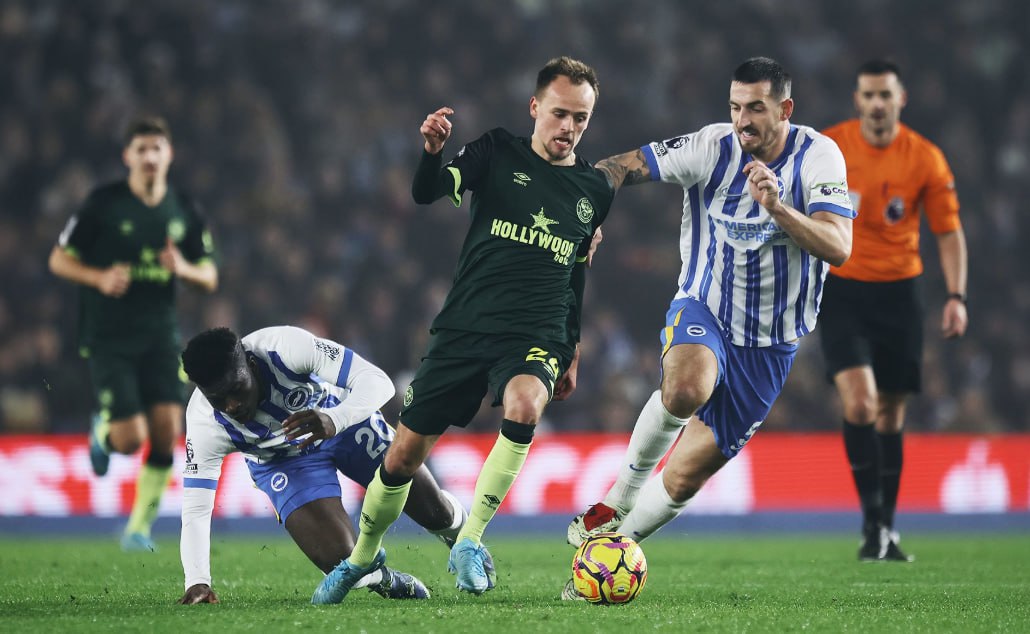 Brighton vs Brentford (02:30 – 28/12) | Xem lại trận đấu