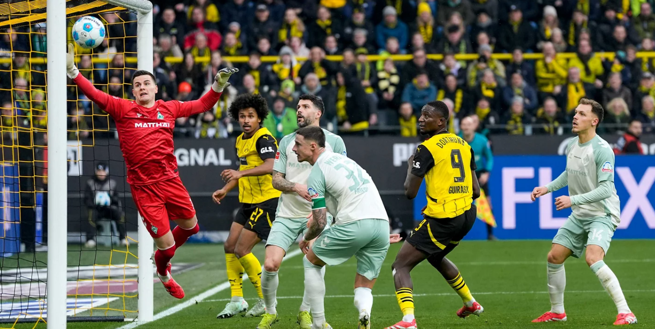Dortmund vs Werder Bremen (21:30 – 25/01) | Xem lại trận đấu