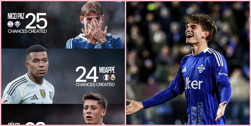 Real Madrid đã khối hận khi đánh mất Nico Paz